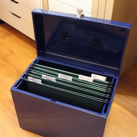 best metal file box|metal filing box aldi.